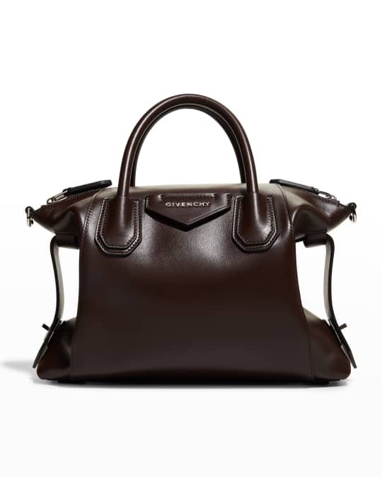 Givenchy Antigona Soft Small Leather Satchel Bag | Neiman Marcus