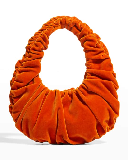 Nanushka Anja Mini Velvet Shoulder Bag | Neiman Marcus