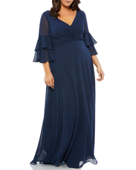 Neiman marcus plus size gowns hot sale