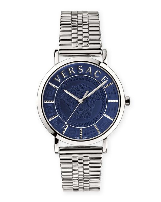 Versace Men's V-Essential Icon Bracelet Watch | Neiman Marcus