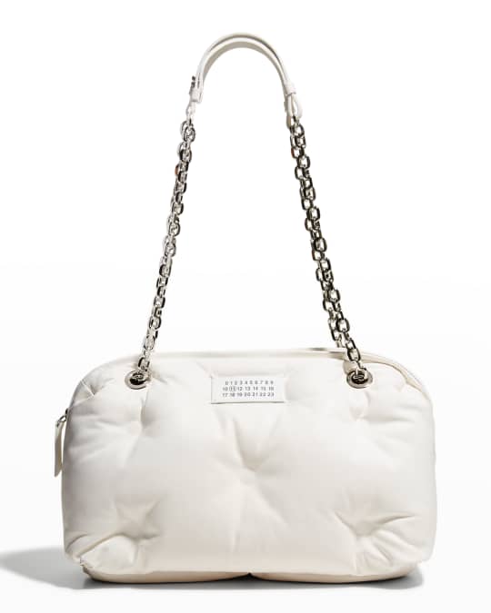Maison Margiela Glam Slam Bowling Ruched Shoulder Bag