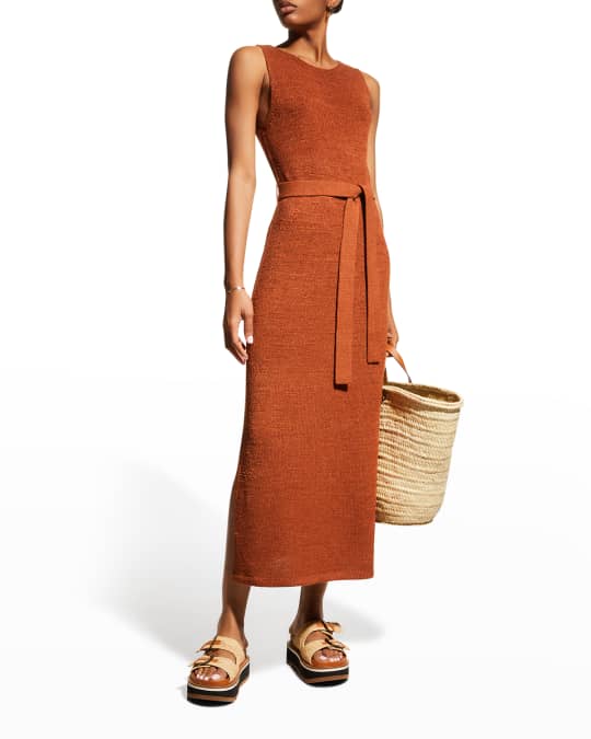 Seafolly Voyage Knit Beach Dress Neiman Marcus