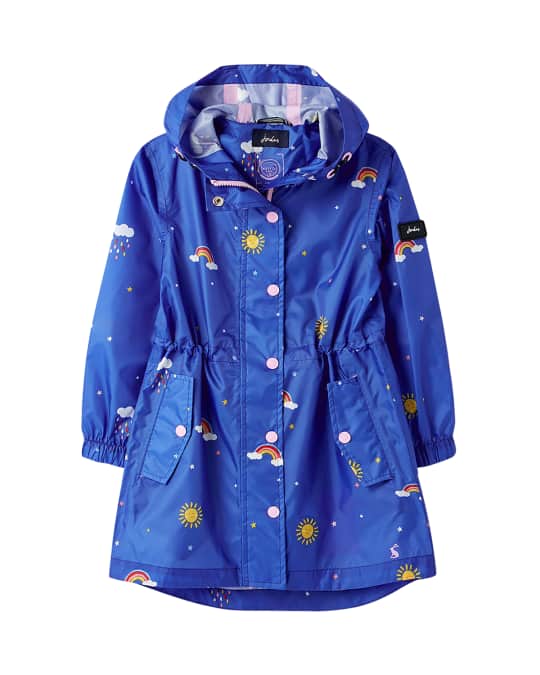 Joules girls waterproof coat sales