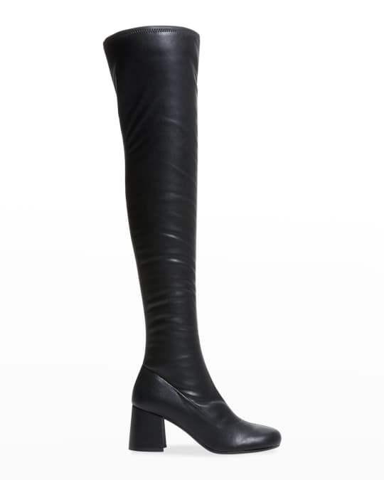 Simon Miller Mojo Vegan Leather Knee Boots Neiman Marcus