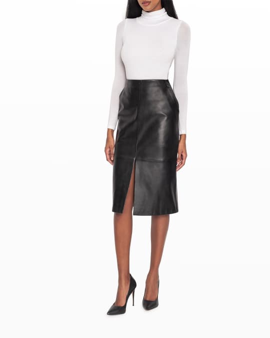Leather skirt deals neiman marcus