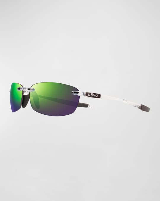 Revo Men's Descend Fold Rimless Sunglasses | Neiman Marcus