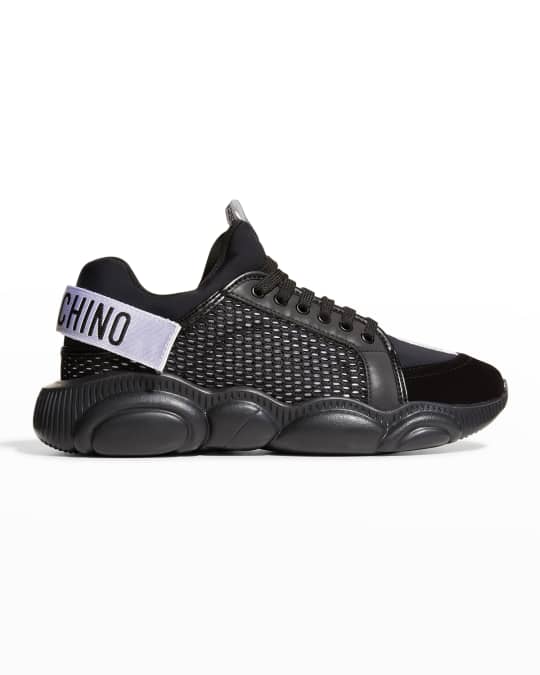 Men s Teddy Bear Sole Mesh Chunky Sneakers