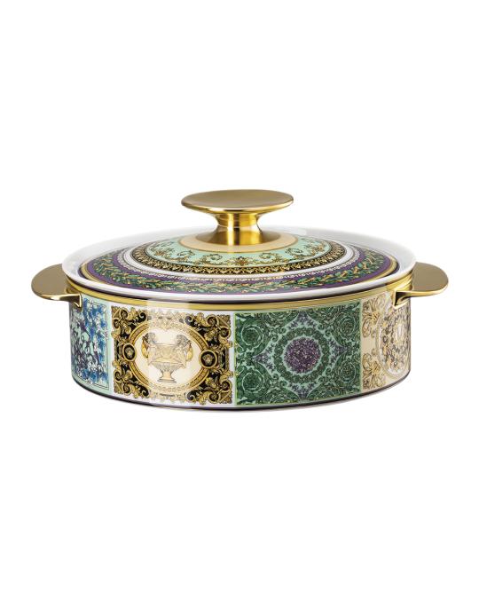 Versace Barocco Mosaic Covered Vegetable Bowl | Neiman Marcus