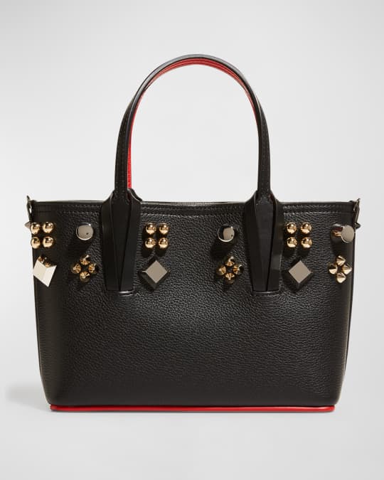 Christian louboutin cabata shop spike mini tote bag