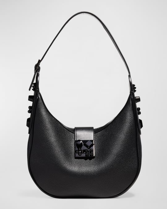 Christian Louboutin Carasky Small Shoulder Bag in Grained Leather