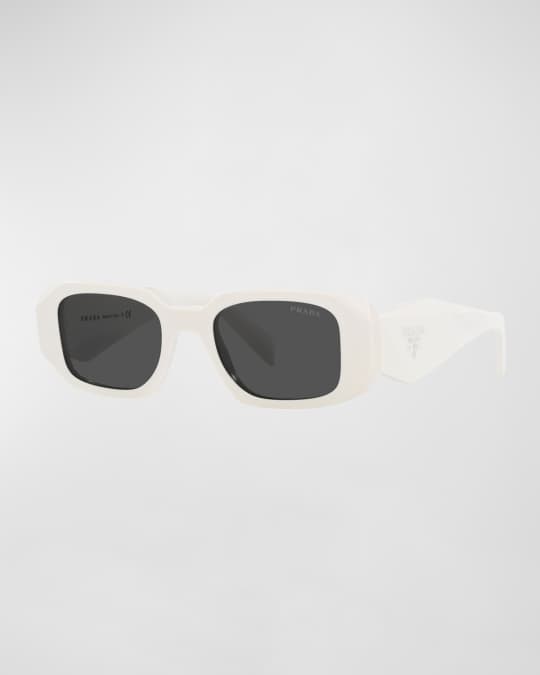 Geometric Rectangle Acetate Sunglasses