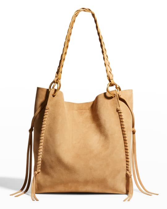 Rebecca minkoff suede purse outlet