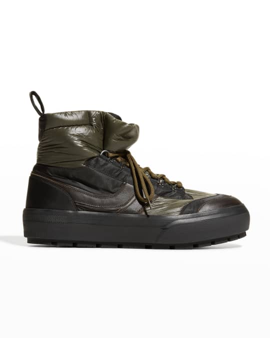 Puffy high top sneakers store