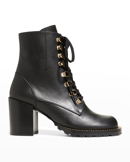 Stuart Weitzman Kolbie Leather Combat Stuart Weitzman | Shoes | Stuart Weitzman Kolbie Chain  main image 4