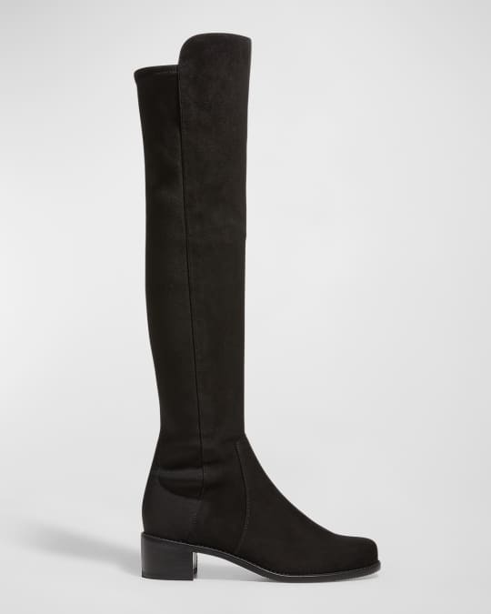 Stuart Weitzman Reserve Stretch Suede Over The Knee Boots Neiman Marcus