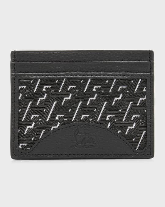 Christian Louboutin Men's M Kios Leather Card Holder | Neiman Marcus