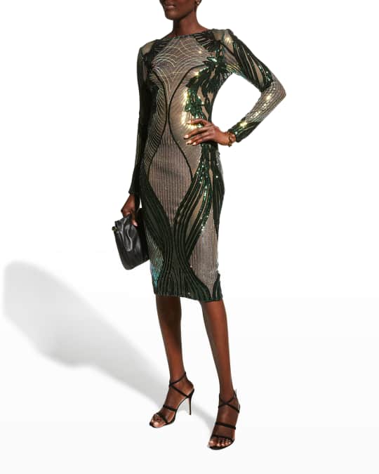 Dress the population emery sequin dress cheap