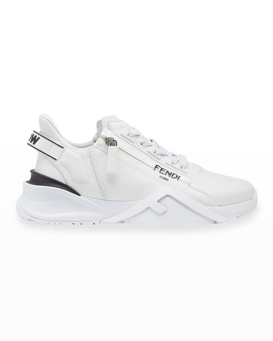 Fendi Flow Side-Zip Trainer Sneakers | Neiman Marcus