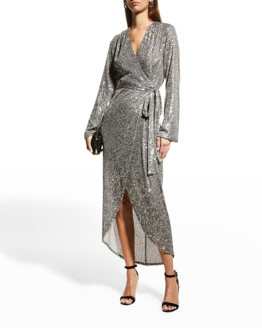 Halston 2024 wrap dress