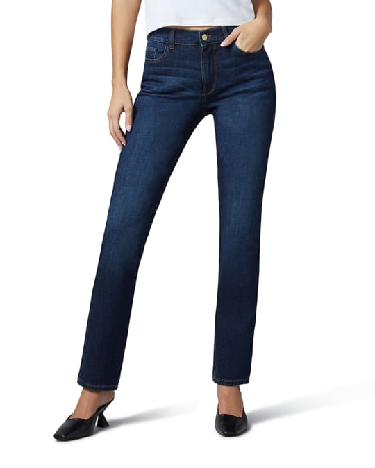 Dl1961 coco curvy slim straight jeans top