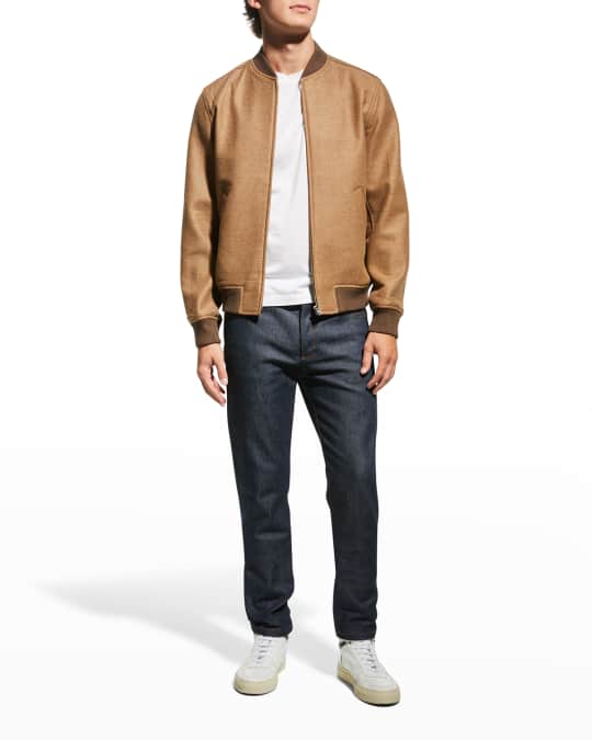 A.P.C. Men s Mathieu Bomber Jacket Neiman Marcus