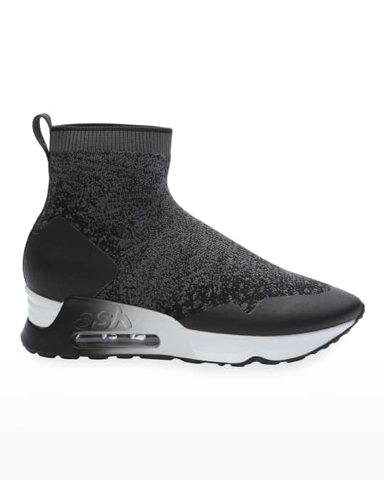 Lipstick Knit Sock Sneakers