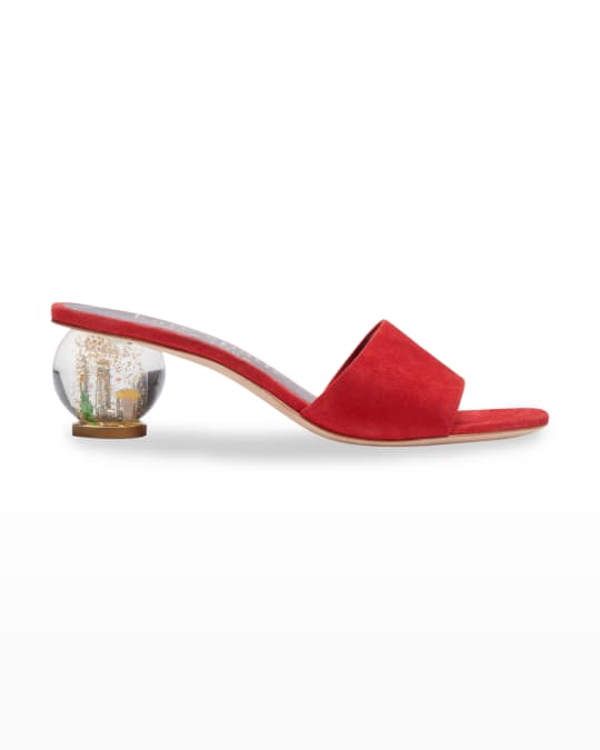 Polished slide sandals kate spade shop