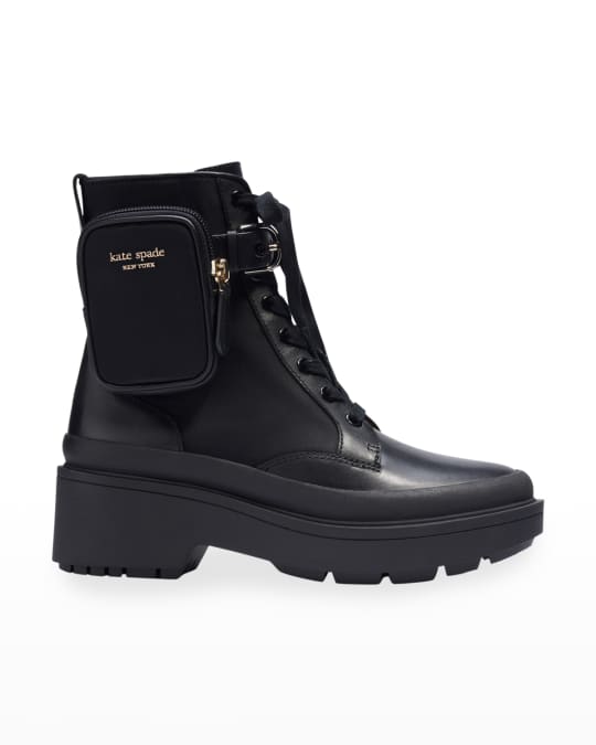 Kate spade cheap combat boots