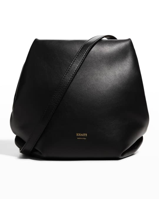 Puffy Agnes Calfskin Crossbody Bag