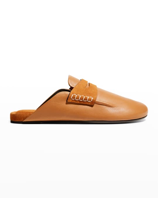 Rag Bone Ansley Leather Penny Loafer Mules Neiman Marcus