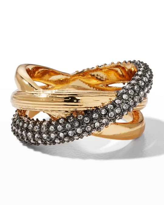 Greta Tri-Tone Ring, Size 7