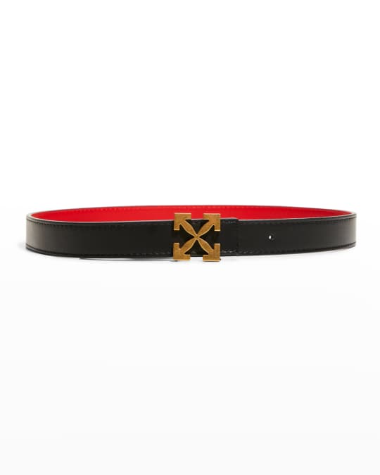 Arrow Reversible Leather Belt