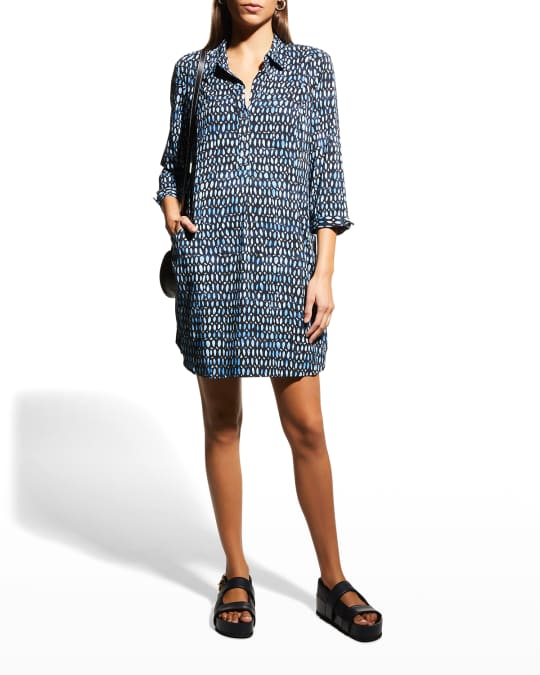 princess polly baby blue dress Juliet Dunn Mosaic Mirror Maxi Dress - Blue