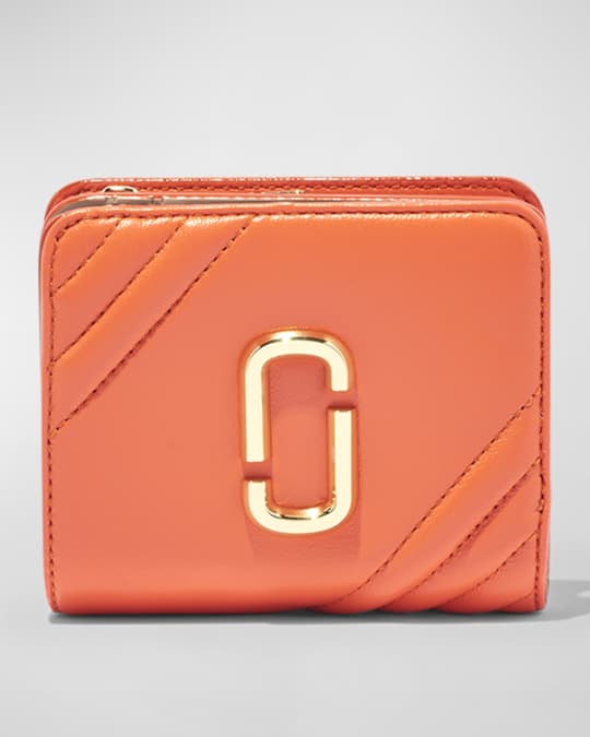 marc jacobs mini compact lambskin wallet