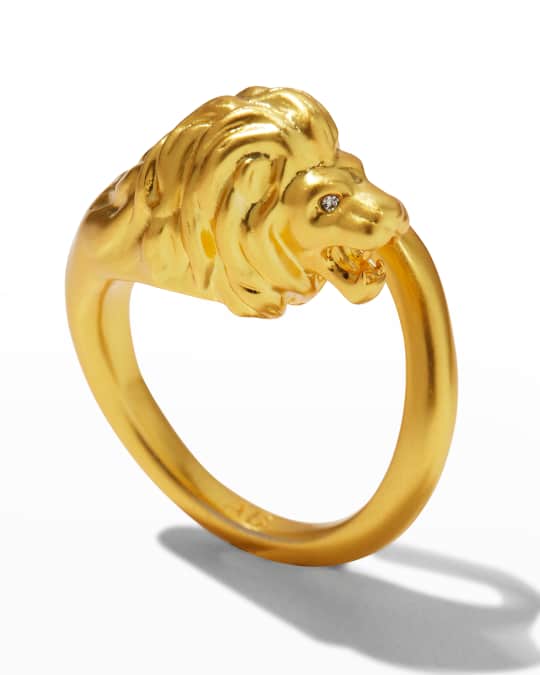 Alexis Bittar Valor Lion Ring, Size 6-8 | Neiman Marcus