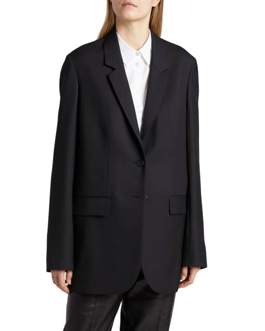 THE ROW Dustina Oversized Blazer Jacket | Neiman Marcus