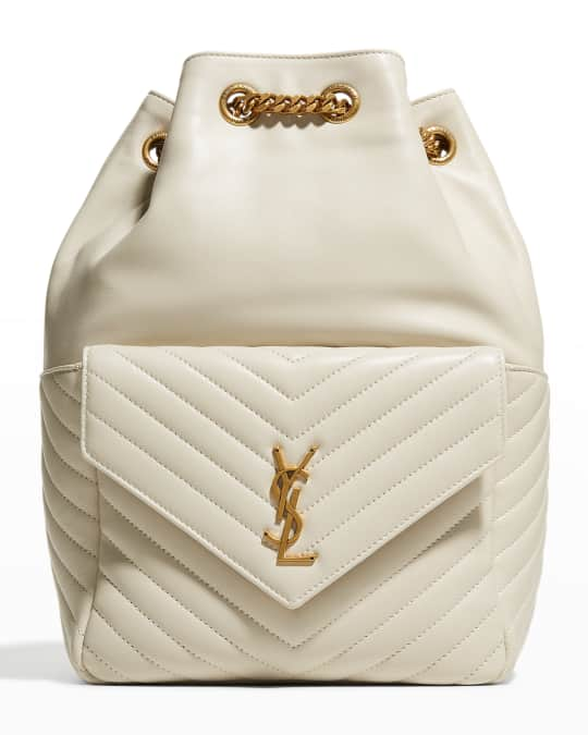 Loulou Leather Shoulder Bag by Saint Laurent at Neiman Marcus