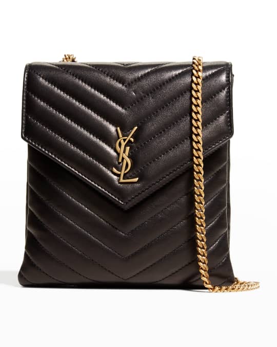 YSL Yves Saint Laurent Quilted Leather Shoulder Bags