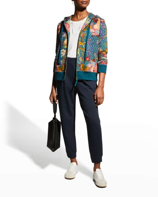 Johnny Was Aran Modern Zip Up Hoodie Neiman Marcus