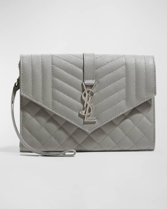 Saint laurent wristlet pouch top