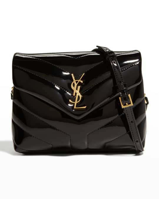 Saint Laurent Loulou Toy YSL Patent Leather Crossbody Bag Neiman Marcus