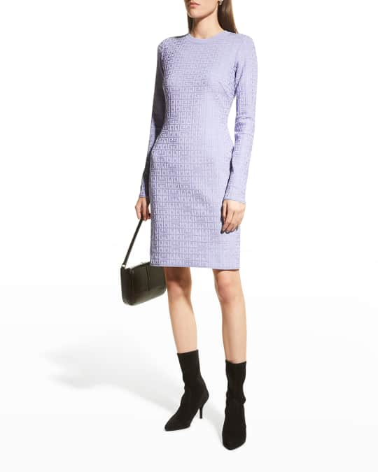 Givenchy 4G Monogram Knit Dress | Neiman Marcus