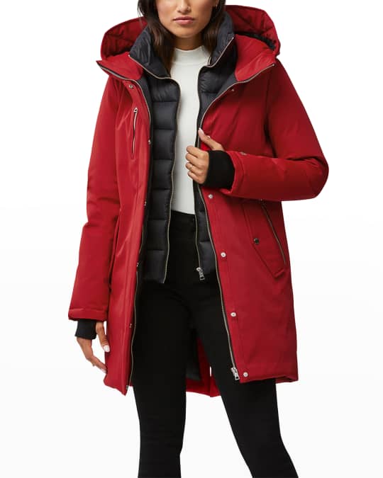 Soia Kyo Belina ES Classic Down Jacket Neiman Marcus