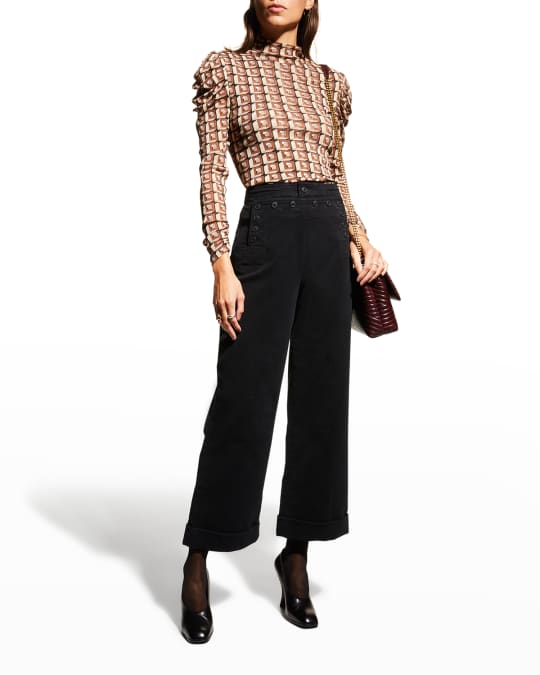 Tory burch sailor pants top