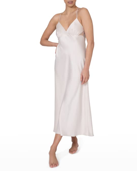 Rya Collection Iris Silk Charmeuse Nightgown Neiman Marcus