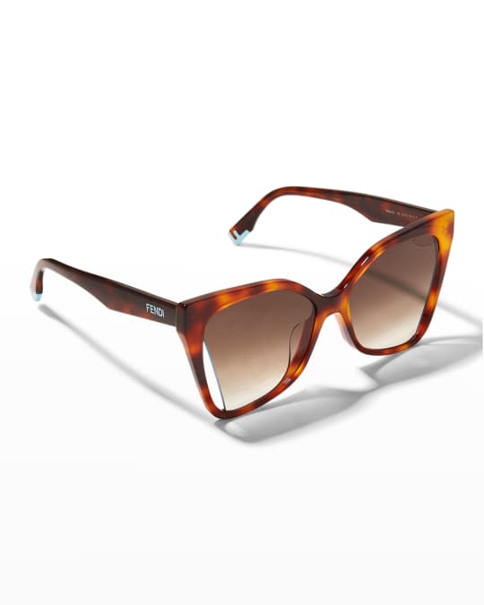 Fendi cutout hotsell sunglasses