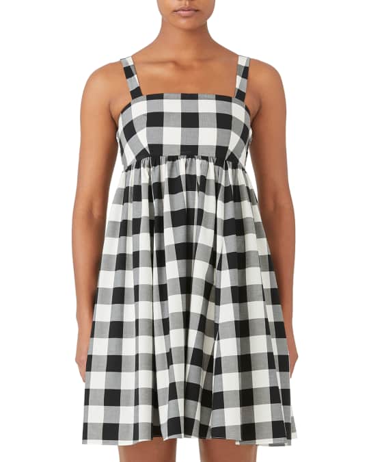 kate spade new york al fresco sleeveless gingham dress | Neiman Marcus