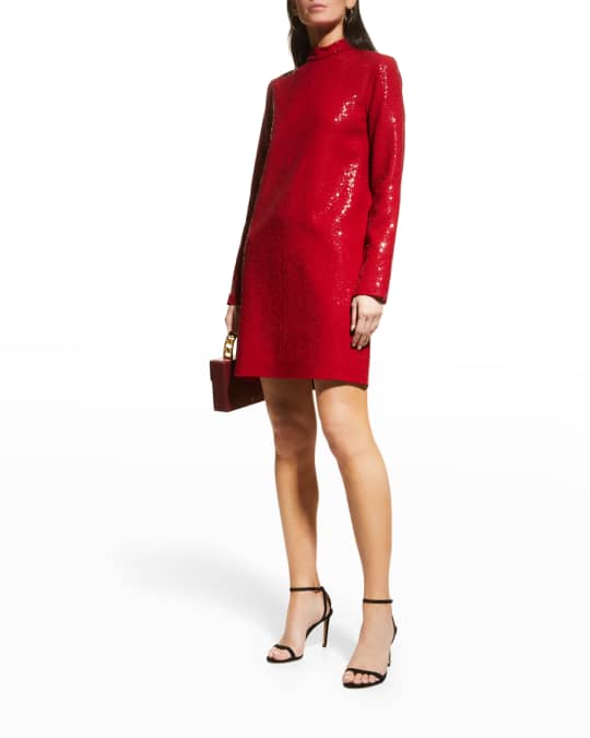 Michael kors sequin shift dress sales