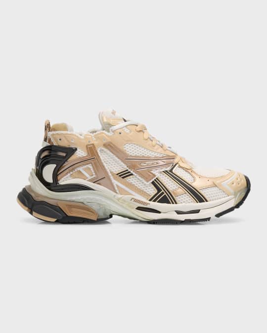 Balenciaga runners mens gold hotsell