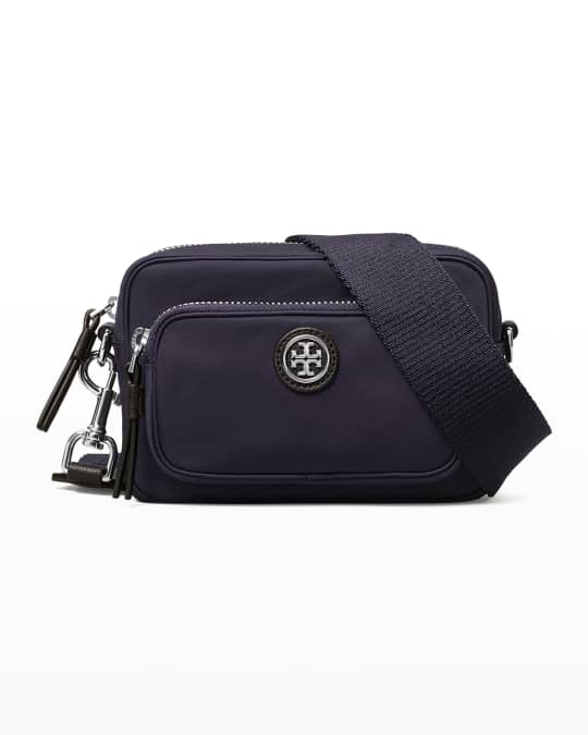Tory Burch Mini Recycled Nylon Camera Crossbody Bag Neiman Marcus